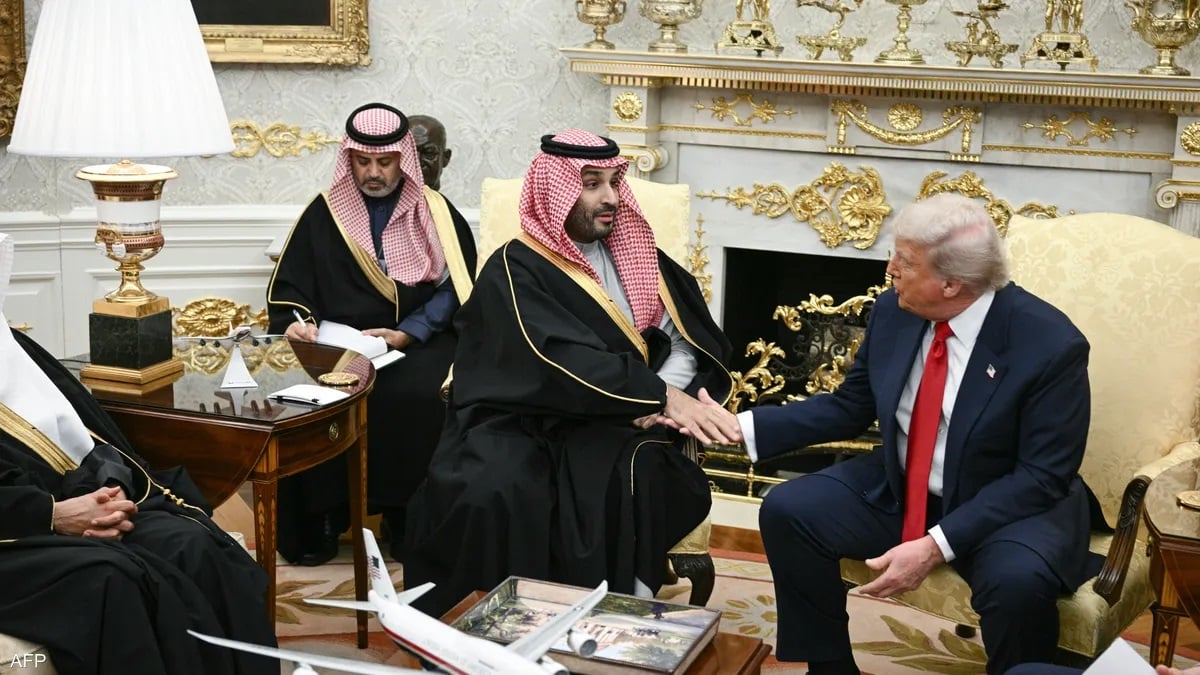 بالصور - ترامب يستقبل وليّ العهد السعودي بحفاوة... بن سلمان: نريد أن نكون جزءًا من اتفاقات أبراهام ولكن نريد تحقيق حل الدولتين
